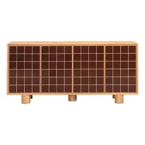 Jolie Buffet in Ceramic Chocolate / Oak by OZ Design, a Sideboards, Buffets & Trolleys for sale on Style Sourcebook