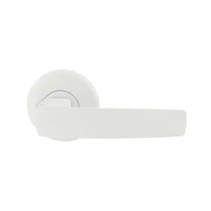 Neue Aurora Privacy Lever Set in White by Gainsborough, a Door Hardware for sale on Style Sourcebook