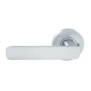 Choice Harper Privacy Lever Set In Satin Chrome by Gainsborough, a Door Hardware for sale on Style Sourcebook