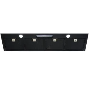 Schweigen 120cm Matte Black UnderMount Rangehood with ISO Drive SE Motor UM1170-12BSEPAK by Schweigen, a Rangehoods for sale on Style Sourcebook