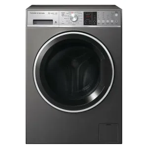 Fisher & Paykel Series 9 10kg Front Load Washing Machine with Steam Care Graphite WH1060SG1 by Fisher & Paykel, a Washing Machines & Dryers for sale on Style Sourcebook