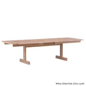 De La Espada Refectory Extending Table in Oak Timber 405K by De La Espada, a Dining Tables for sale on Style Sourcebook