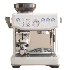 Breville Barista Express Impress Coffee Machine Sea Salt BES876SST4IAN1 by Breville, a Espresso Machines for sale on Style Sourcebook