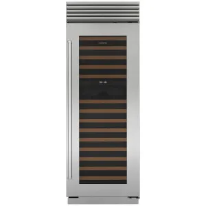 Sub-Zero Classic 146 Bottles Built-In Wine Storage Cabinet with Pro Handles - Right Hinge ICBCL3050WSPR by Sub-Zero, a Wine Fridges for sale on Style Sourcebook