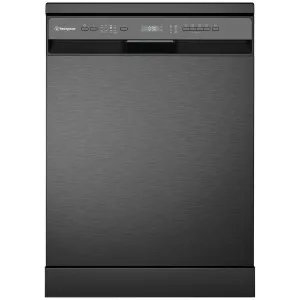 Westinghouse 60cm Dark Stainless Steel Freestanding Dishwasher WSF6606KXC by Westinghouse, a Dishwashers for sale on Style Sourcebook