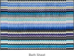 Missoni Giacomo 170 Bath Sheet - 8033050744107 by Missoni, a Towels & Washcloths for sale on Style Sourcebook