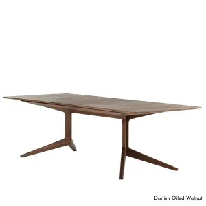 De La Espada Light Extending Table in Walnut Timber 341EW by De La Espada, a Dining Tables for sale on Style Sourcebook