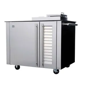 Kalamazoo 48" Freestanding Smoker Cabinet K-SMOKE2-42-R-PB-S4 by Kalamazoo, a BBQs for sale on Style Sourcebook