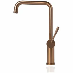 Titan Squareneck Kitchen Mixer Tap Model 1 Rose Gold TTRG1 by Titan, a Kitchen Taps & Mixers for sale on Style Sourcebook