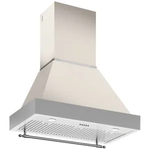 Bertazzoni 100cm Avorio Heritage Series Canopy Rangehood K100HERTX-KC36HERTAV by Bertazzoni, a Rangehoods for sale on Style Sourcebook