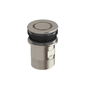 Sussex Taps Bath Plug and Waste LUXPVD® Brushed Oyster Nickel SXBHPW-51 by Sussex Taps, a Kitchen Taps & Mixers for sale on Style Sourcebook