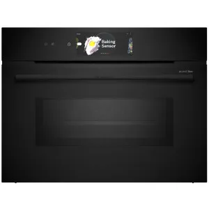 Bosch Series 8 Accentline Built-In Compact Oven with Microwave Function Black CMG978NB1A by Bosch, a Ovens for sale on Style Sourcebook