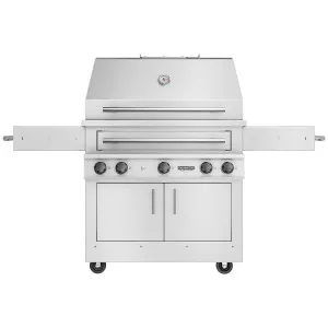 Kalamazoo Hybrid Fire K750 Freestanding Grill Marine-Grade Stainless Steel Natural Gas K750HT22AUNGM6 by Kalamazoo, a BBQs for sale on Style Sourcebook