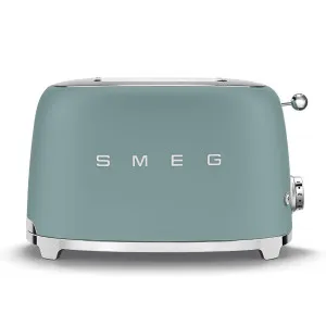 Smeg 50s Retro Style 2 Slice Toaster Emerald Green TSF01EGMAU by Smeg, a Small Kitchen Appliances for sale on Style Sourcebook