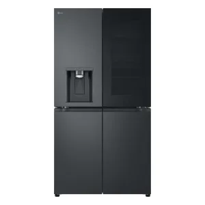LG 847L Instaview French Door Fridge Matte Black GF-V900MBLC by LG, a Refrigerators, Freezers for sale on Style Sourcebook