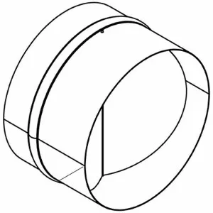 Qasair Back Draft Damper Single Motor BDD200 by Qasair, a Rangehoods for sale on Style Sourcebook