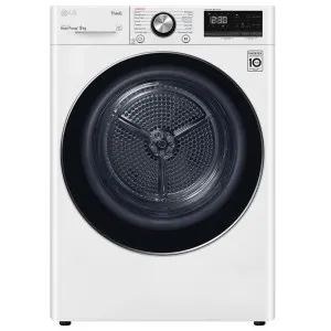 LG Series 9 9kg Heat Pump Dryer with Inverter Control DVH9-09W by LG, a Washing Machines & Dryers for sale on Style Sourcebook