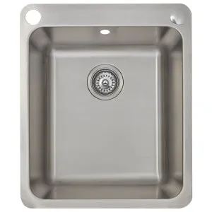 Abey 45L Laundry Tub with Dual Bypass and Overflow LK45C by null, a Laundry Accessories for sale on Style Sourcebook