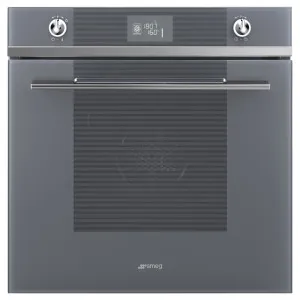 Smeg 60cm Linea Aesthetic Thermoseal Pyrolytic Built-In Oven SFPA6102TVS by Smeg, a Ovens for sale on Style Sourcebook