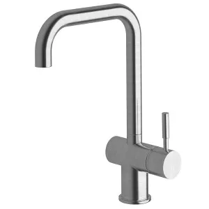 Sussex Taps Voda Square Sink Mixer Tap - Satin Chrome VSMQ-11 by Sussex Taps, a Kitchen Taps & Mixers for sale on Style Sourcebook