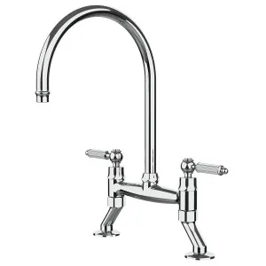 Turner Hastings Novanta Bridge Sink Mixer Chrome NV505BM-CH by Turner Hastings, a Kitchen Taps & Mixers for sale on Style Sourcebook