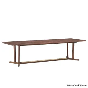 De La Espada Shaker Dining Table Small in Walnut Timber 764STW by De La Espada, a Dining Tables for sale on Style Sourcebook
