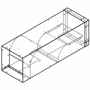 Qasair Duct Deflector DD250R by Qasair, a Rangehoods for sale on Style Sourcebook