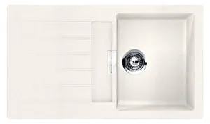 Abey Schock Signus Single Bowl Sink with Drainer D100W by Abey, a Kitchen Sinks for sale on Style Sourcebook