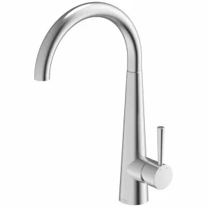 Gareth Ashton 304 Gooseneck Bar Sink Mixer BTA014-BR by Gareth Ashton, a Kitchen Taps & Mixers for sale on Style Sourcebook