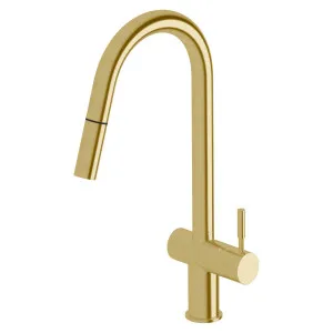 Sussex Taps Voda Pull Out Sink Mixer Tap - Brushed Pure Gold VSMPO-60 by Sussex Taps, a Kitchen Taps & Mixers for sale on Style Sourcebook