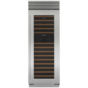Sub-Zero Classic 146 Bottles Built-In Wine Storage Cabinet with Tubular Handles - Right Hinge ICBCL3050WSTR by Sub-Zero, a Wine Fridges for sale on Style Sourcebook