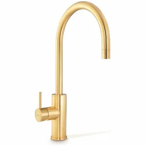 Zip Brushed Gold Arc Mixer Tap 94290 by Zip, a Kitchen Taps & Mixers for sale on Style Sourcebook