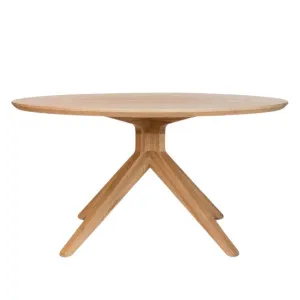 Case Furniture Cross Round Table - Oak MH520SO by Case Furniture, a Dining Tables for sale on Style Sourcebook