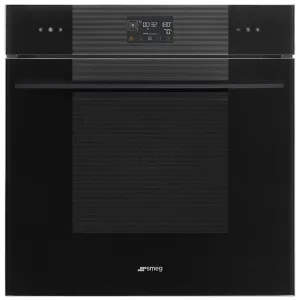 Smeg Linea 60cm Steam100 Oven - Midnight Black SO6102S3PB3 by Smeg, a Ovens for sale on Style Sourcebook