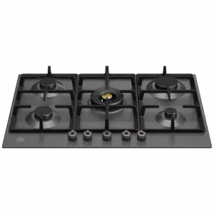 Bertazzoni 75cm Professional Series Natural Gas Cooktop P755CPRONE by Bertazzoni, a Cooktops for sale on Style Sourcebook