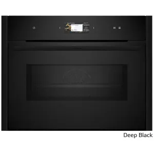 NEFF Flex Design 45cm Compact Oven with Microwave Deep Black C29MS3AY0-DB by NEFF, a Ovens for sale on Style Sourcebook