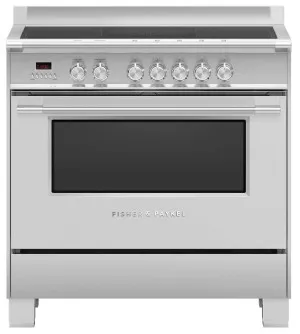 Fisher & Paykel 90cm Series 7 Induction Freestanding Oven Stainless Steel OR90SCI4X1 by Fisher & Paykel, a Cooktops for sale on Style Sourcebook