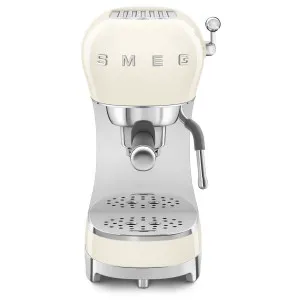 Smeg 50s Style Espresso Coffee Machine Cream ECF02CRAU by Smeg, a Espresso Machines for sale on Style Sourcebook