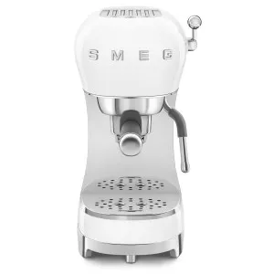 Smeg 50s Style Espresso Coffee Machine White ECF02WHAU by Smeg, a Espresso Machines for sale on Style Sourcebook
