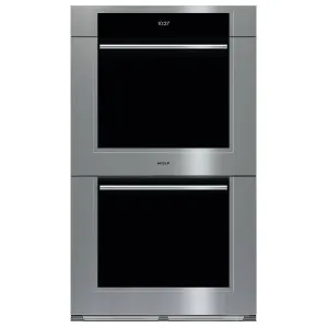 WOLF M Series Transitional 76cm Built-In Double Oven - Stainless Steel ICBDO3050TMST by Wolf, a Ovens for sale on Style Sourcebook