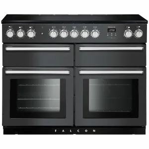 Falcon 110cm Nexus SE Freestanding Electric Oven/Stove Slate and Chrome NEXSE110EISL-CH by Falcon, a Cooktops for sale on Style Sourcebook