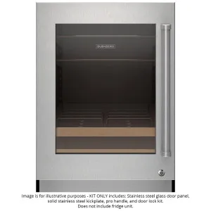 Sub-Zero Stainless Steel Door Panel Kit Pro Handle with Lock for Left Hinge Cabinet 9028513 by Sub-Zero, a Refrigerators, Freezers for sale on Style Sourcebook