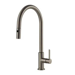 Turner Hastings Naples Pull Out Sink Mixer Brushed Nickel NA302PM-BN by Turner Hastings, a Kitchen Taps & Mixers for sale on Style Sourcebook