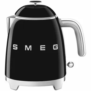 Smeg 50s Retro Style Electric Mini Kettle Black KLF05BLAU by Smeg, a Small Kitchen Appliances for sale on Style Sourcebook