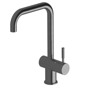 Sussex Taps Voda Square Sink Mixer Tap - Smoke Gunmetal VSMQ-54 by Sussex Taps, a Kitchen Taps & Mixers for sale on Style Sourcebook