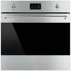 Smeg 60cm Classic Thermoseal Pyrolytic Built-In Oven SFPA6303TPX by Smeg, a Ovens for sale on Style Sourcebook