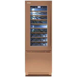 Fhiaba 75cm Classic Wine Cellar and Wine Drawer Left Hinge Copper KS7490TWT3AM6DH by Fhiaba, a Wine Fridges for sale on Style Sourcebook