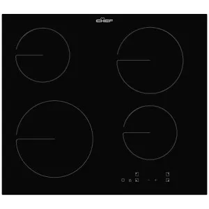 Chef 60cm 4 Burner Ceramic Cooktop CHC644BC by Chef, a Cooktops for sale on Style Sourcebook