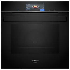 Siemens iQ700 60cm Built-In Oven with Steam Function - Black HS958GCB1 by Siemens, a Ovens for sale on Style Sourcebook