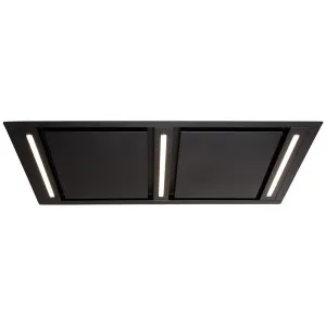 Schweigen 120cm SILENT Ceiling Cassette Black SCC1200B-SP2PAK by Schweigen, a Rangehoods for sale on Style Sourcebook